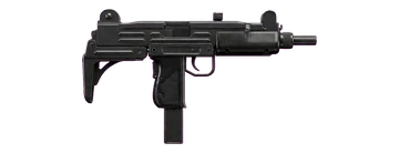 Modelo 3D da UZI "RÁ-TÁ-TÁ" no jogo